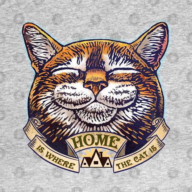 Home Is Where The Cat Is by ChetArt